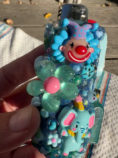 Bombay Clown Ooze Lighter Case